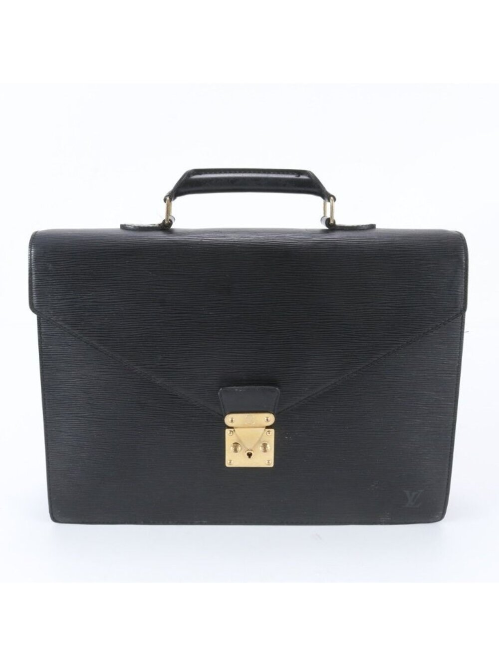 Louis Vuitton Epi Serviette Ambassador Leather Business Tote